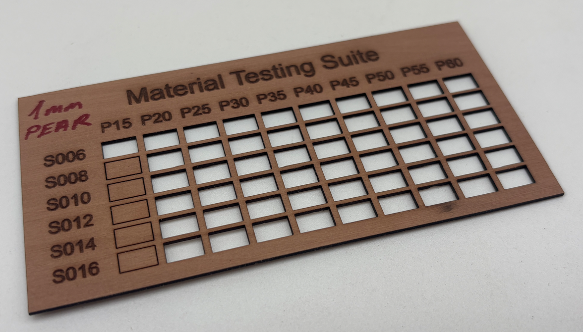 Laserable Sheets — precision milled modelling wood category