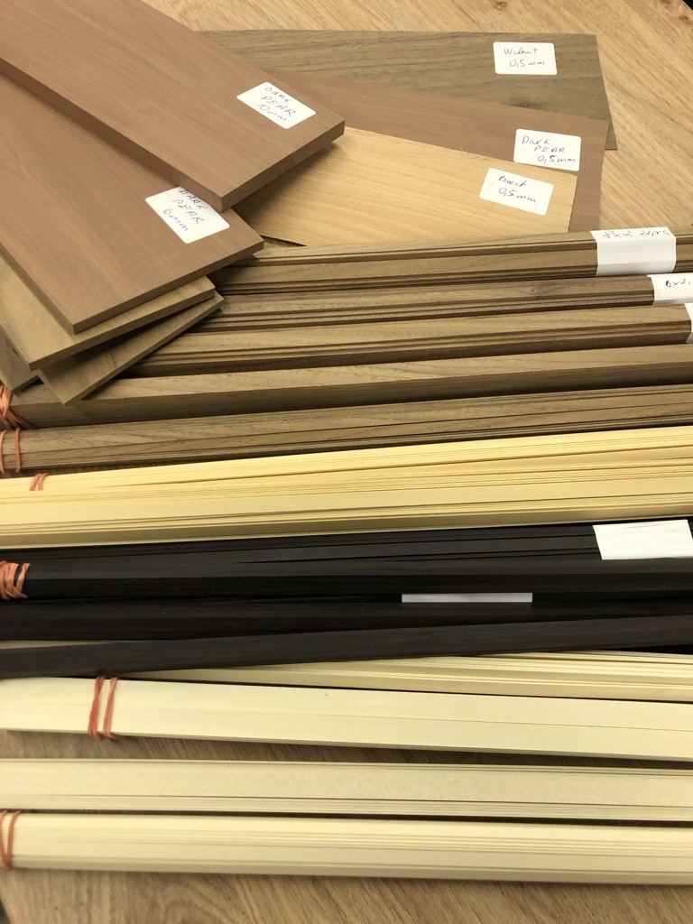 Square Strips — precision milled modelling wood category